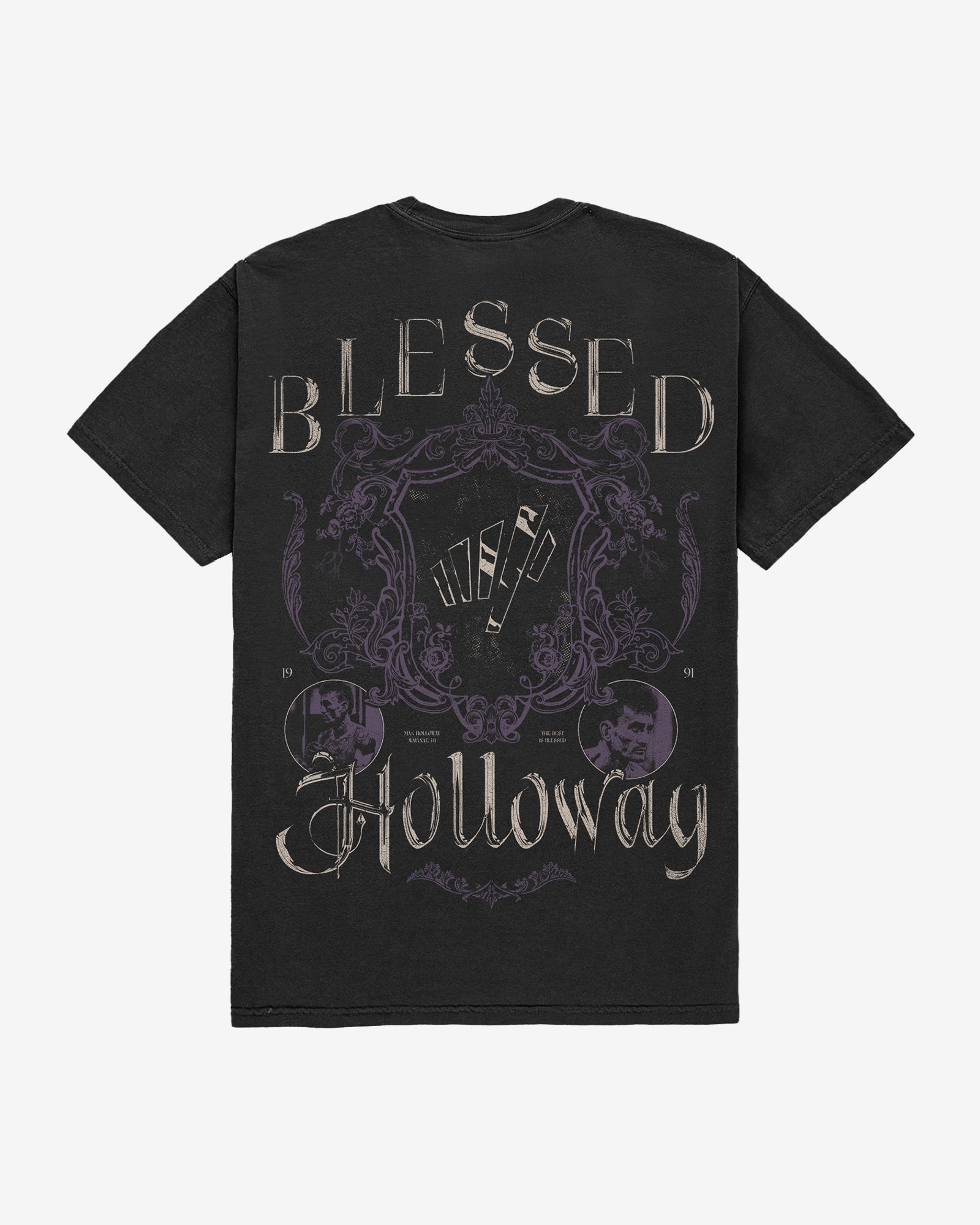 Blessed Holloway Vintage Black Tee