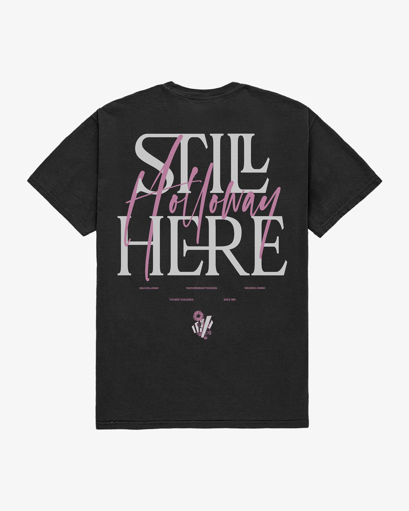 Still Here Black Tee
